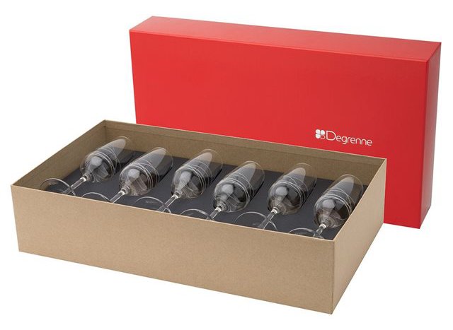 Coffret flûtes à Champagne, Guy Degrenne